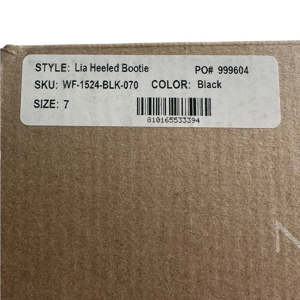 Nisolo 100% Leather Women's Lia Heeled Bootie Black Size 7 NIB - Picture 6 of 9